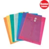 Geocan® Vertical Translucent Poly Envelope, 9-3/4" X 13-1/2", Assorted Colors, 1Pcs/Pack